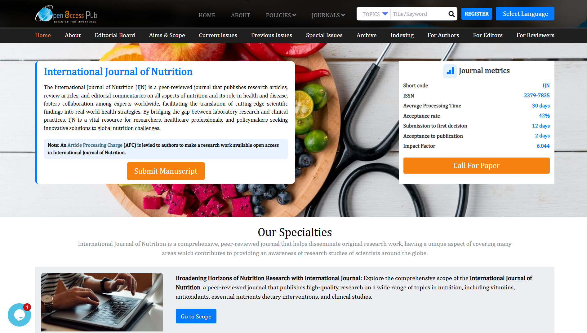 Dynamic Journal Pages